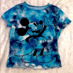 blue tye die mickey mouse
